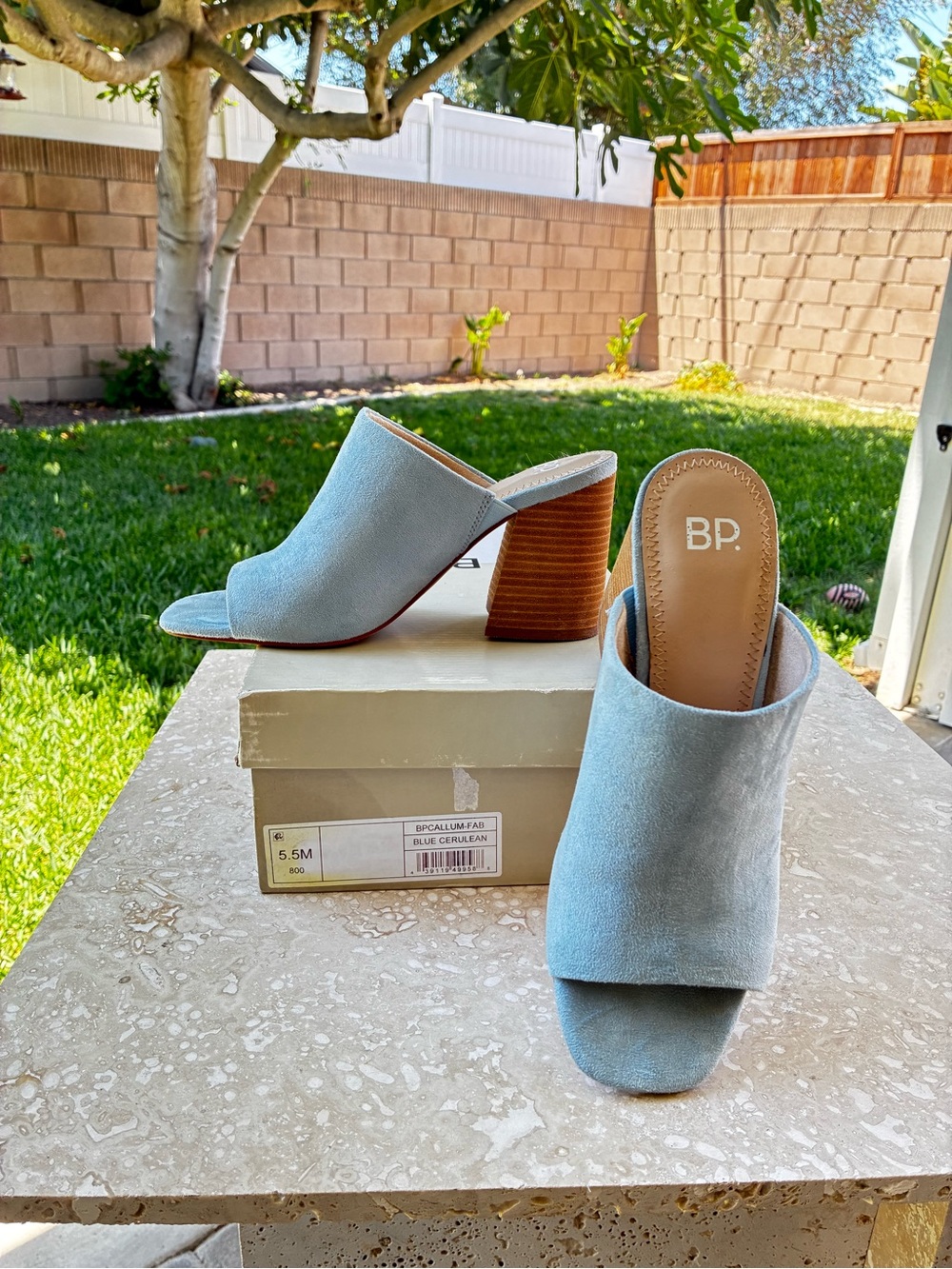 BP. Callum Heeled Mule